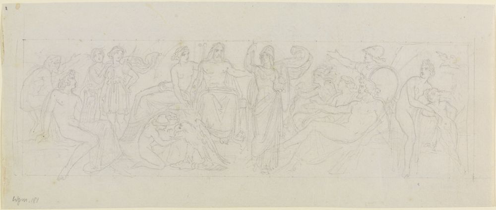 Moritz von Schwind - Die Geburt der Athena