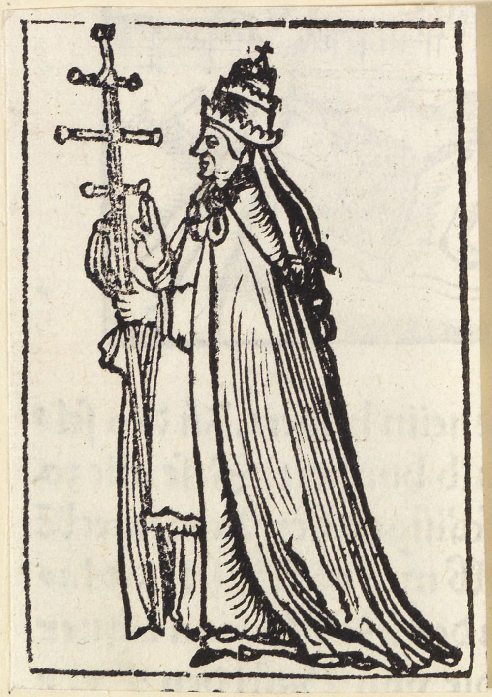Niklaus Manuel, gen. Deutsch - Der Papst