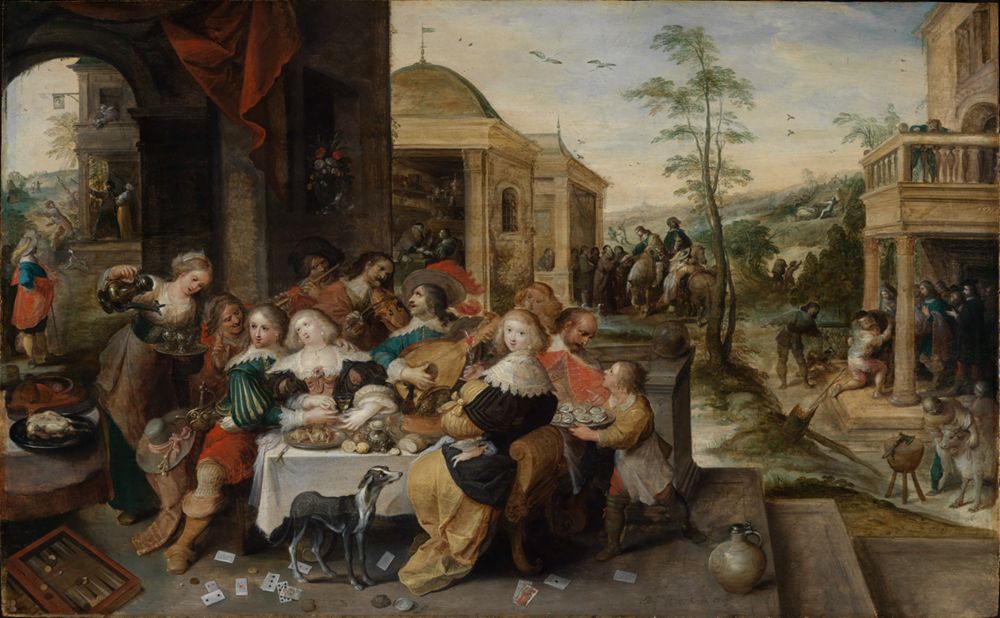 Das Gleichnis Vom Verlorenen Sohn Das Gleichnis vom Verlorenen Sohn - Frans Francken (1581) (1632