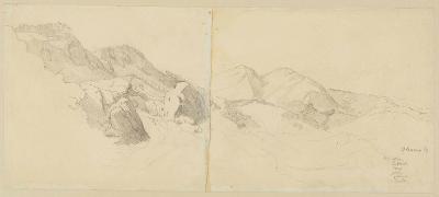 Edmund Friedrich Kanoldt - Berglandschaft bei Olevano