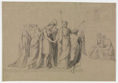 Feodor Iwanowitsch Kalmück - Allegorie auf den Tod des Erbprinzen Karl Ludwig von Baden