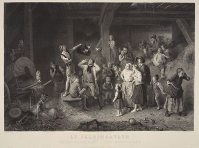 Paul Girardet (1821) - Der Taschenspieler