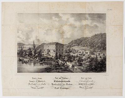 Peter Wagner (1795/1802) - Gast- und Badhaus Elisabethenquelle in Rothenfels bei Baden