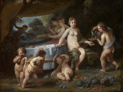 Peeter van Avont (zugeschrieben) - Der Herbst
