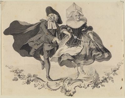 Johannes Esaias Nilson - Partie de la Masquerade: Tag und Nacht