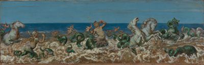 Hans Thoma - Tritonenzug