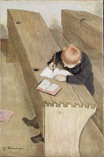 Ernst Würtenberger - Auf der Schulbank