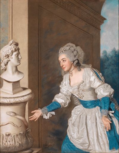Madame de Vermenoux huldigt Apollo