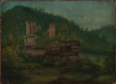 Georg Philipp Schmitt - Burg Diemerstein