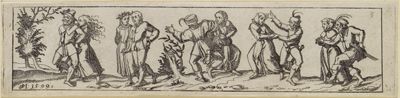 Dietrich Meyer (1572) - Tanzende Bauern
