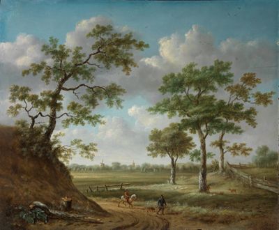 Cornelis Vermeulen (1732) - Holländische Flachlandschaft