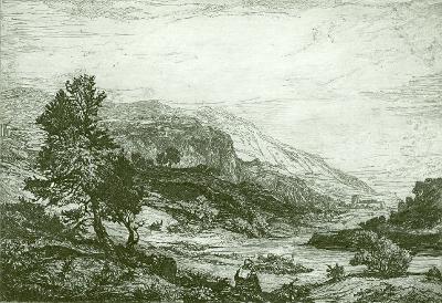 Max Wilhelm Roman - Italienisches Gebirge