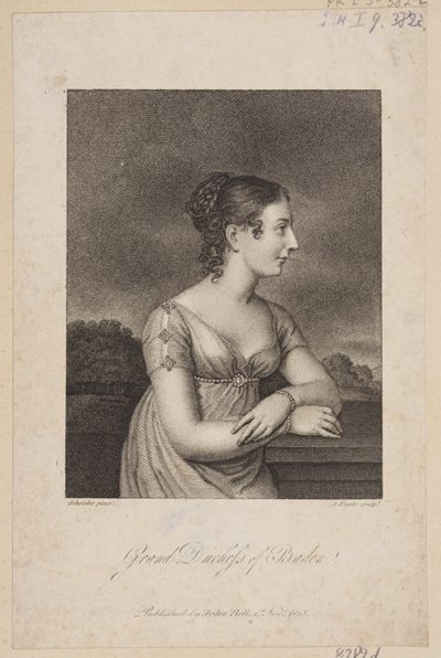 Abraham Easto - Stephanie, geb. Beauharnais, Grossherzogin von Baden (1789-1860)
