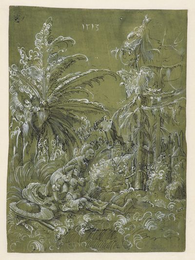 Albrecht Altdorfer - Kopie - Simson und Dalila