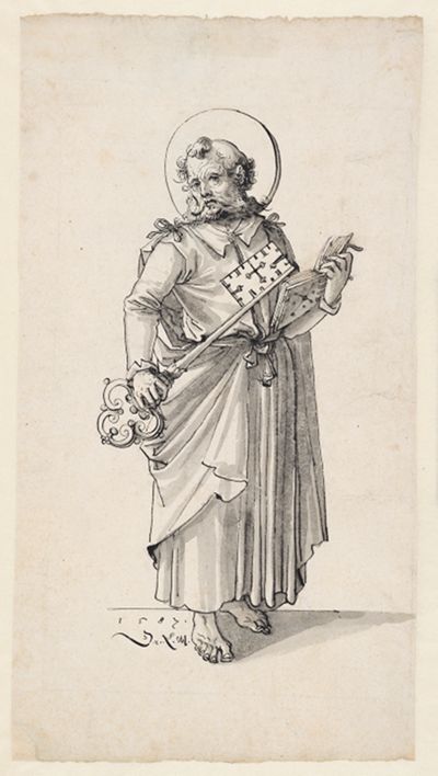 Daniel Lindtmayer (1552) - Hl. Petrus