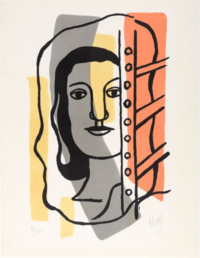 Fernand Léger - Frauenkopf (Tête de femme)