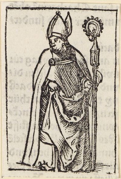 Niklaus Manuel, gen. Deutsch - Ein Bischoff