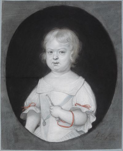 Matthäus Merian (1621) - Bildnis Prinz Karl Friedrich Ferdinand (1668-1680)