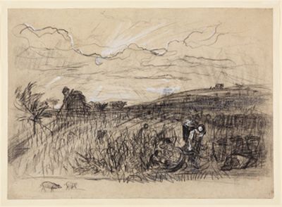 Charles-François Daubigny - Weinlese in Burgund