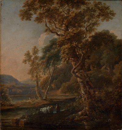 Joris van der Hagen - Südliche Abendlandschaft