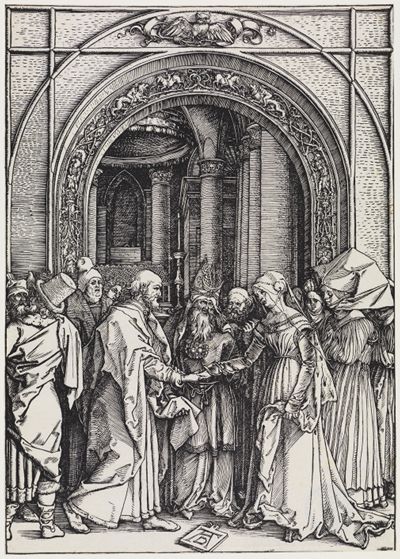 Albrecht Dürer - Die Verlobung Mariens