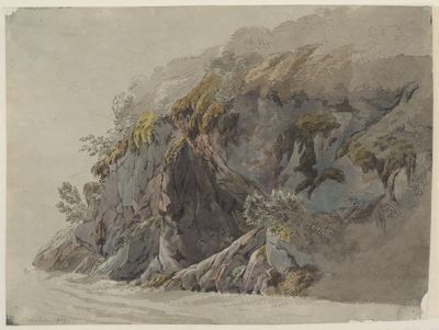 Carl Ludwig Frommel - Felshang bei Eberstein