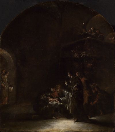 Leonaert Bramer - Beschneidung Christi