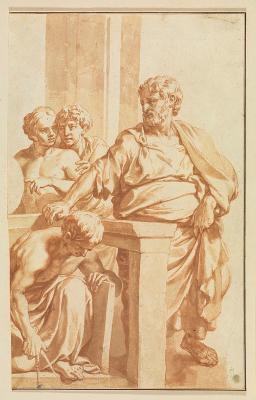 Gerard de Lairesse - Figuren I (Die Architektur?)