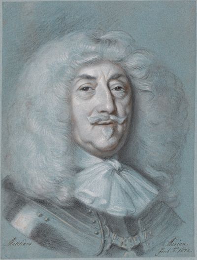 Matthäus Merian (1621) - Bildnis Markgraf Wilhelm von Baden (1593-1677)