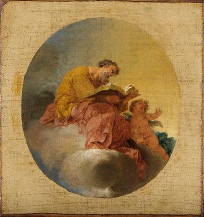 Januarius Zick - Der Evangelist Matthäus