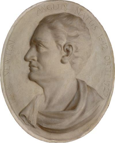 Jacob de Wit - Bildnis des Isaac Newton