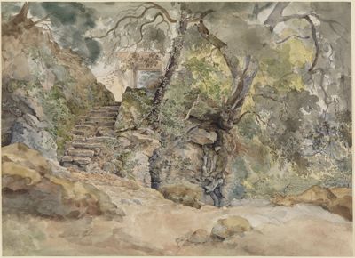 Aus dem Park der Villa Chigi in Ariccia