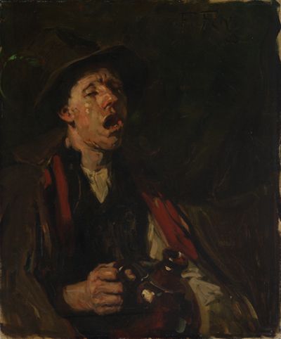 Friedrich Fehr - Der Trinker