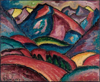 Alexej Jawlensky - Oberstdorfer Landschaft