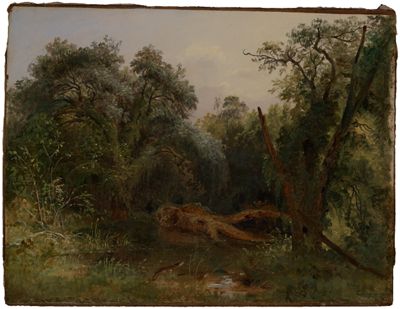 Carl Morgenstern - Im Park von Ariccia