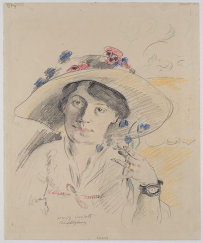 Lovis Corinth - Bildnis der Gattin des Künstlers, Charlotte Berend-Corinth