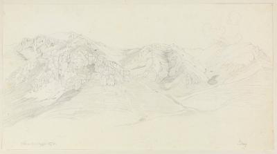 Heinrich Ludwig (1829) - Gebirge bei Palermo
