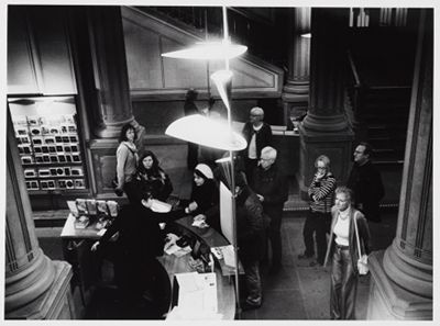 Barbara Klemm - Eingangsbereich der Kunsthalle Karlsruhe III
