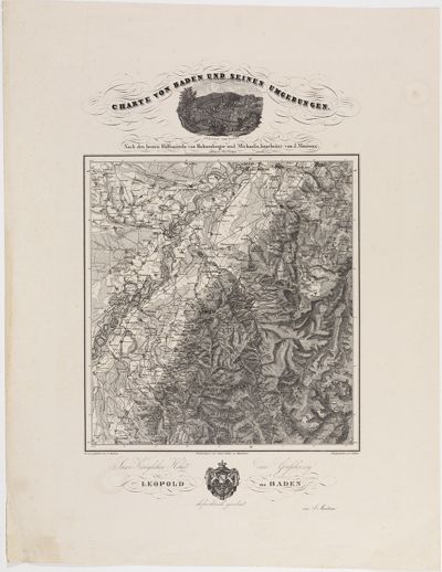 Jules Moutoux - Charte von Baden und seinen Umgebungen