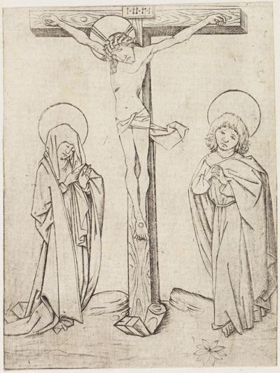 Meister E.S. - Christus am Kreuz