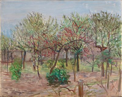 Karl Dillinger - Blühender Obstgarten
