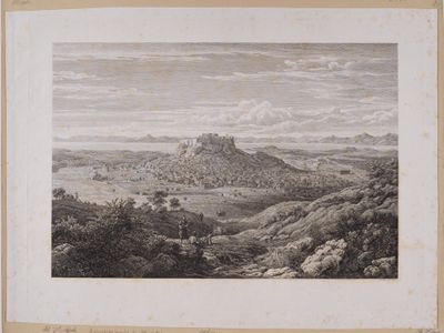 Johann Heinrich Schilbach - Nordöstliche Ansicht von Athen