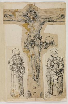 Hans Leonhard Schäufelein - Christus am Kreuz