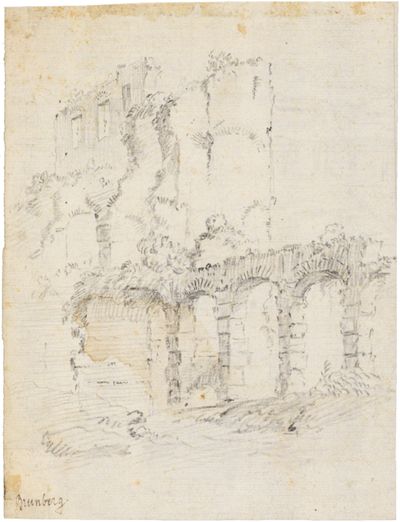 Bartholomeus Breenbergh - Römische Ruinen