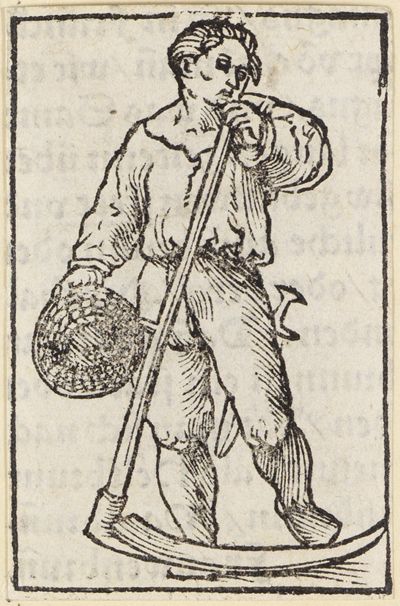 Niklaus Manuel, gen. Deutsch - Bauer mit Sense