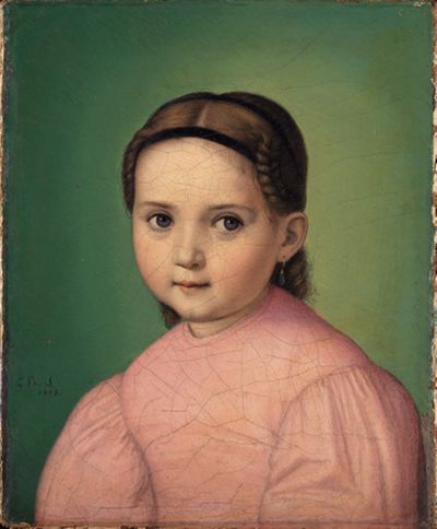 Georg Philipp Schmitt - Bildnis eines Mädchens
