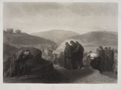 Paul Girardet (1821) - Der Weg nach dem Calvarienberg