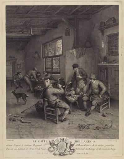 Jacques-Firmin Beauvarlet - Le Caffé Hollandois