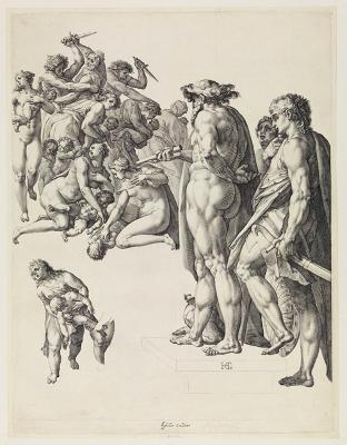 Hendrick Goltzius - Der Betlehemitische Kindermord