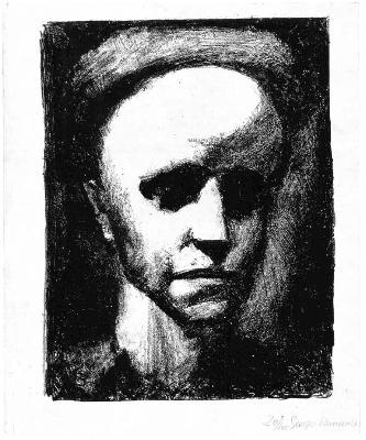 Georges Rouault (1871) - Selbstbildnis mit Mütze (Autoportrait II)